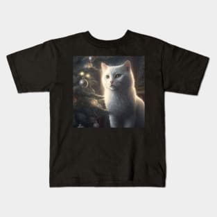 Cat Garland Kids T-Shirt